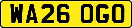 WA26OGO