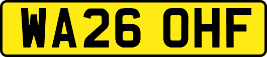 WA26OHF