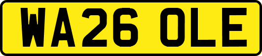 WA26OLE