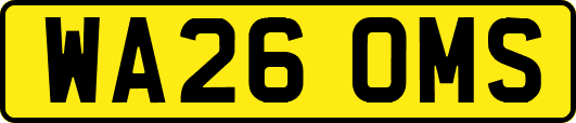 WA26OMS