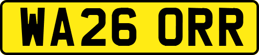 WA26ORR