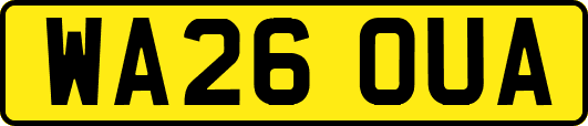 WA26OUA