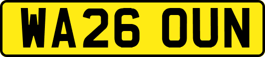 WA26OUN