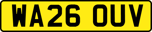 WA26OUV