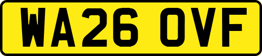 WA26OVF