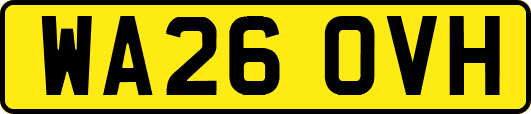 WA26OVH