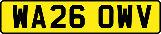 WA26OWV