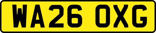 WA26OXG