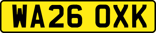 WA26OXK