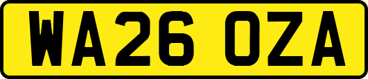 WA26OZA