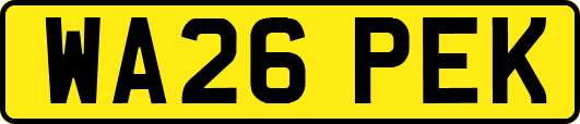 WA26PEK