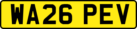 WA26PEV