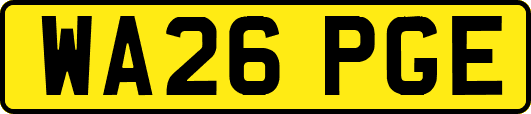 WA26PGE