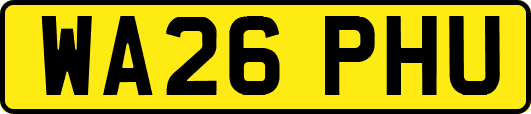 WA26PHU