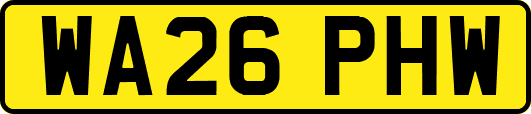 WA26PHW