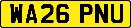WA26PNU