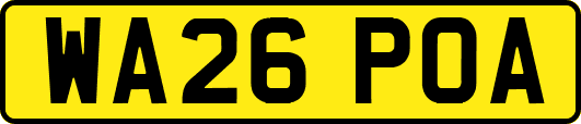 WA26POA