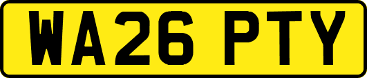 WA26PTY