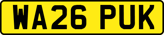 WA26PUK