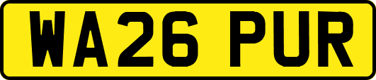 WA26PUR