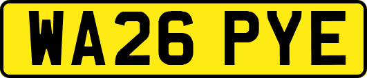 WA26PYE