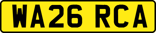 WA26RCA