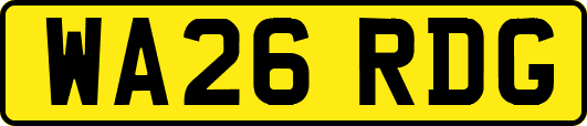 WA26RDG