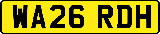 WA26RDH