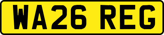WA26REG