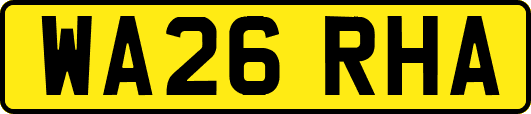 WA26RHA