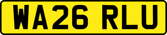 WA26RLU