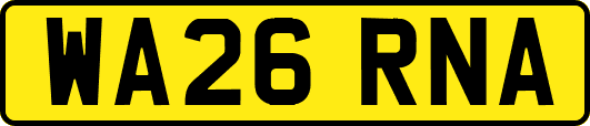 WA26RNA