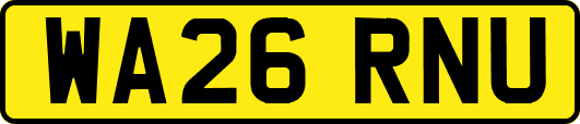 WA26RNU