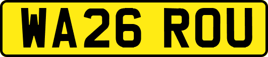 WA26ROU