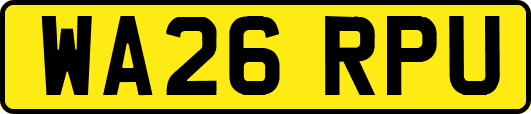 WA26RPU