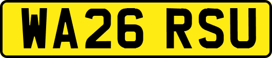 WA26RSU