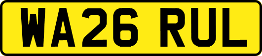 WA26RUL