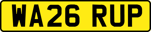 WA26RUP