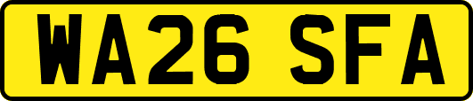 WA26SFA