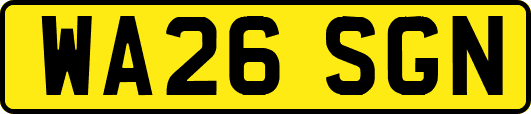 WA26SGN
