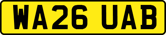 WA26UAB