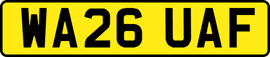 WA26UAF