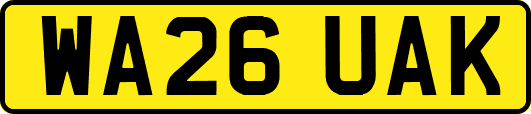 WA26UAK