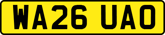 WA26UAO