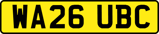 WA26UBC
