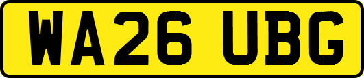 WA26UBG