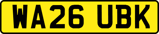 WA26UBK