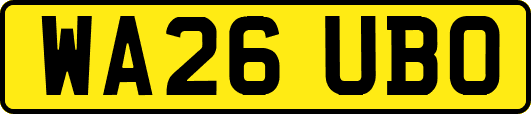 WA26UBO