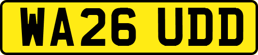 WA26UDD