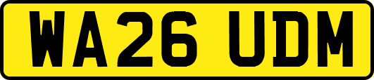WA26UDM
